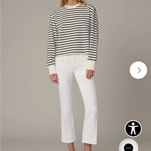 NWT Joe’s Callie Cropped White Jeans